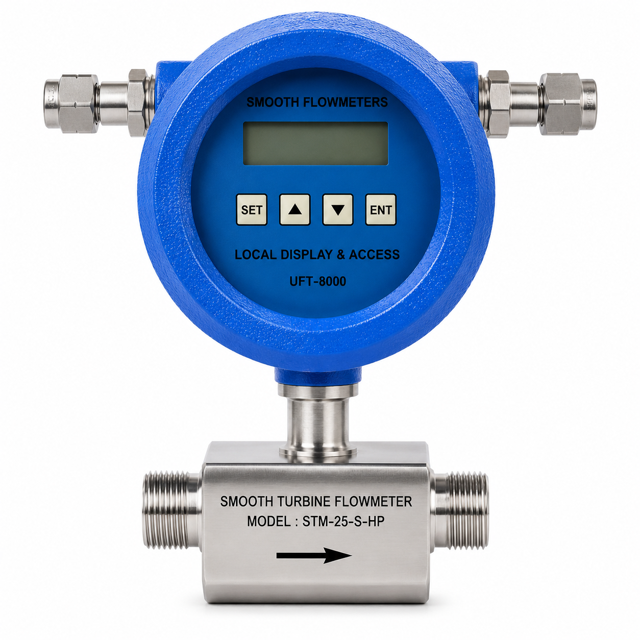 HP with Meter Mounted/handheld Battery-Operated Flow Indicator
