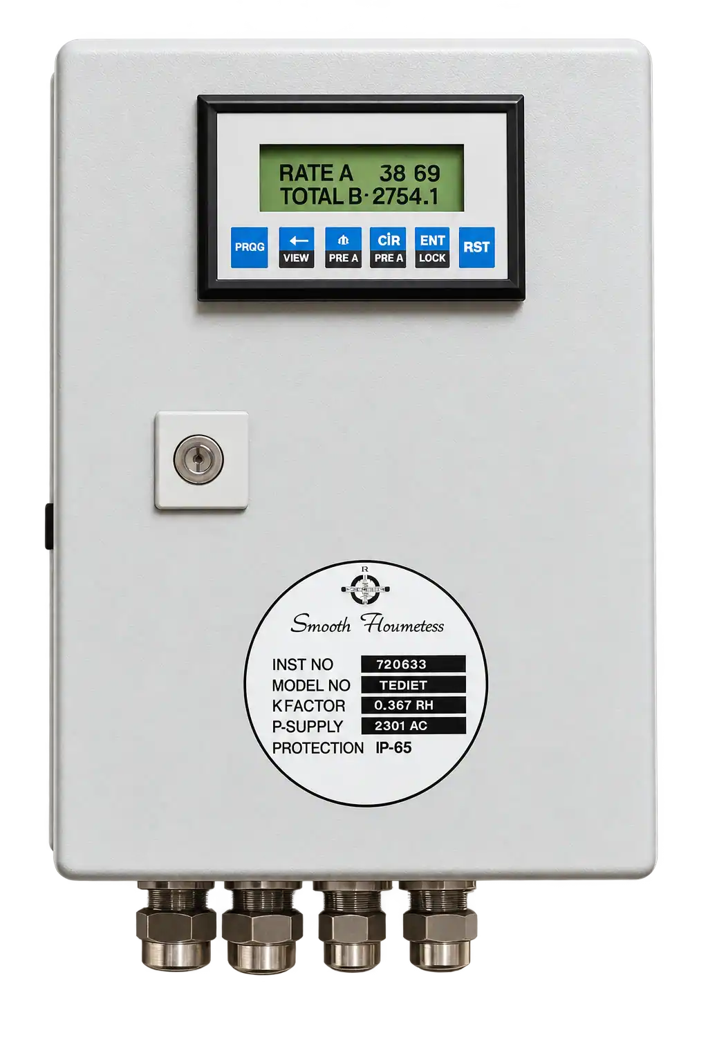 STM with Wall Mounted Flow Indicator 230VAC Operated (Batching Systems)