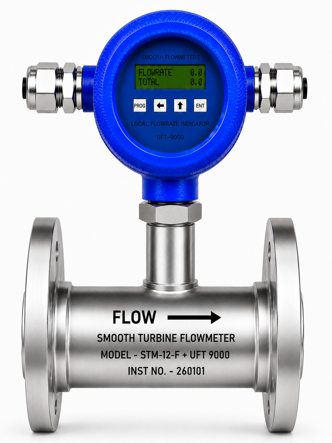 UFT 9000 Meter Mounted Battery-Operated Flow Indicator