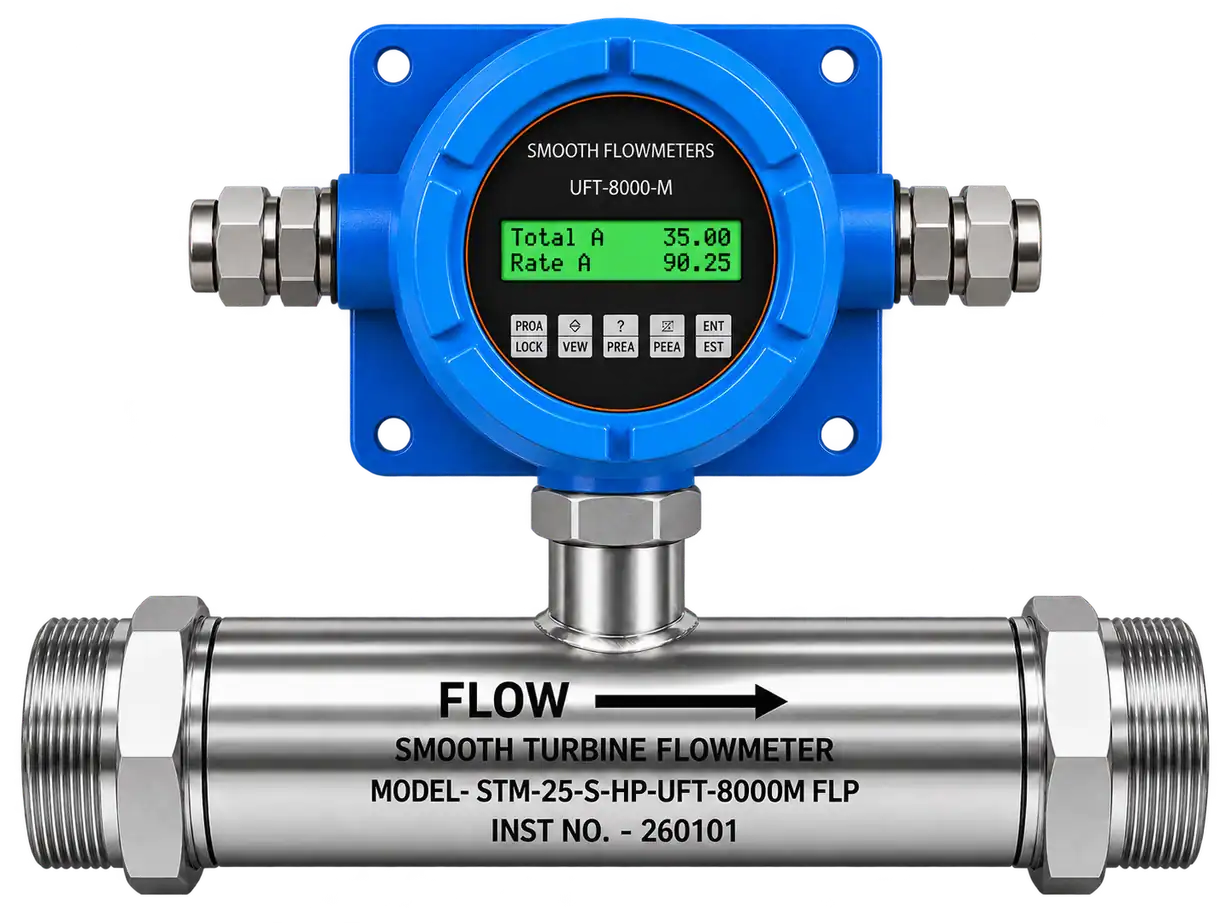 HP with Meter Mounted Flow Indicator 24VDC Operated
