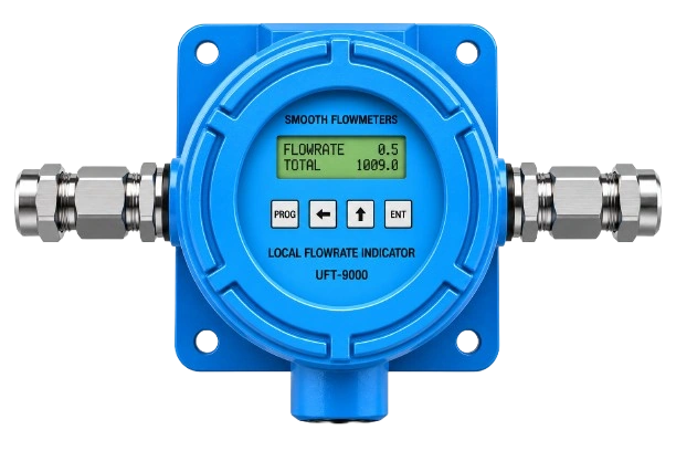 UFT 7000 Meter Mounted Battery-Operated Flow Indicator