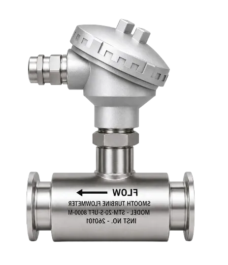 TCF Series Turbine Flowmeter with Pulse Output
